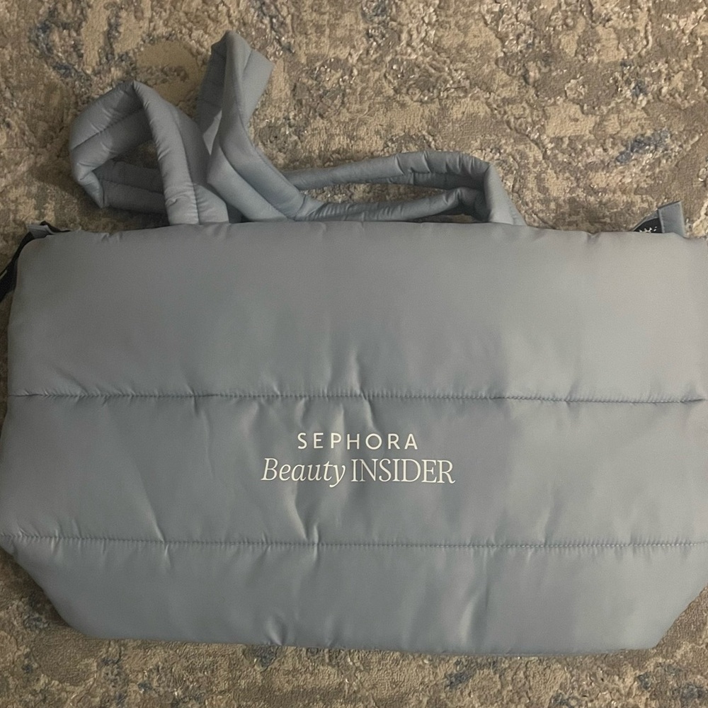Sephora Beauty Insider Light Blue Tote Bag